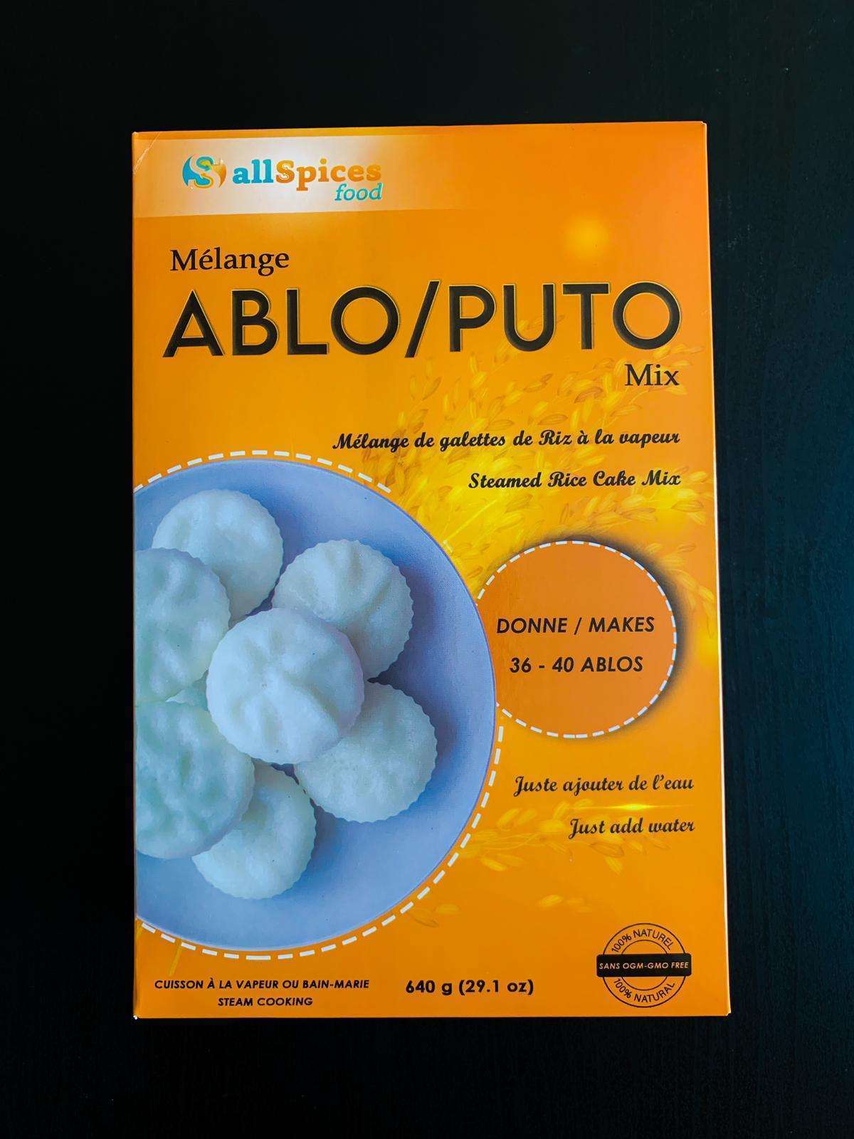 Ablo-Puto( rice cake) mix