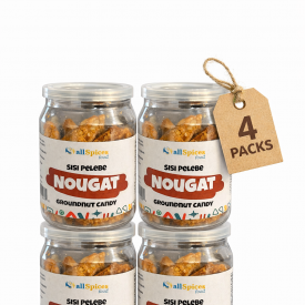 Nougat-sisi Pelebe-groundnut candy